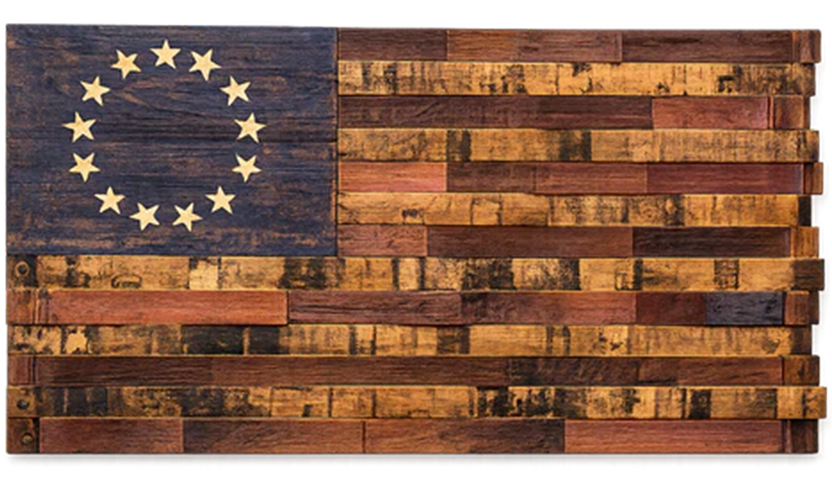 Old Glory Betsy Ross Full Barrel (49" x 26")