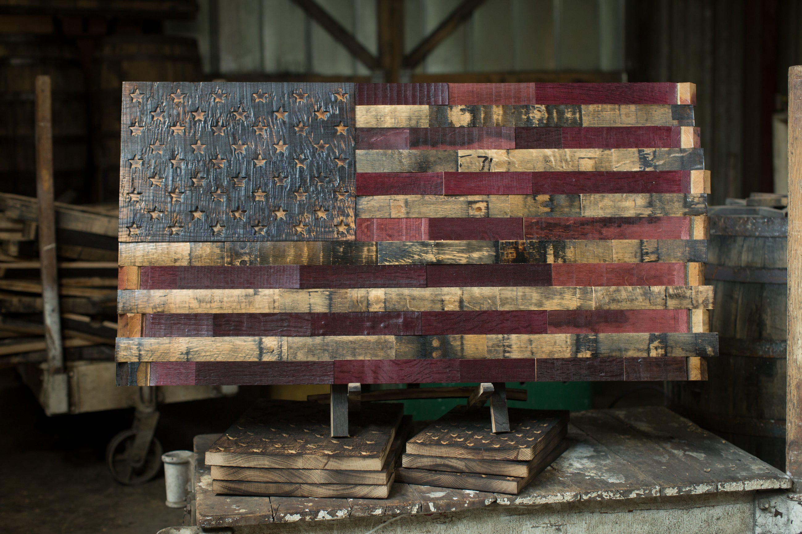 Old Glory Full Barrel (49.5"x 26")