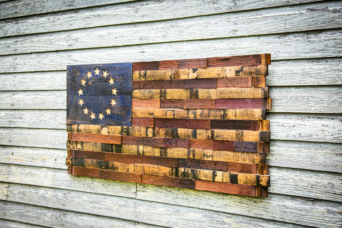 The Old Glory Betsy Ross Heritage Flag