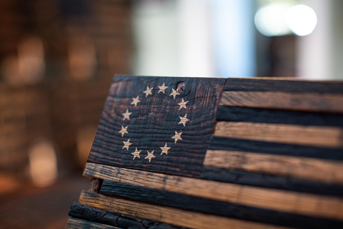 Classic Betsy Ross Cask (12"x6")