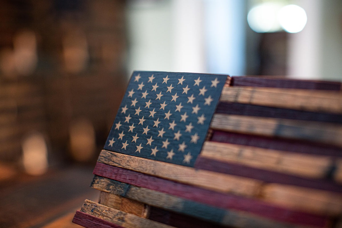 Old Glory Cask (12"x 6")