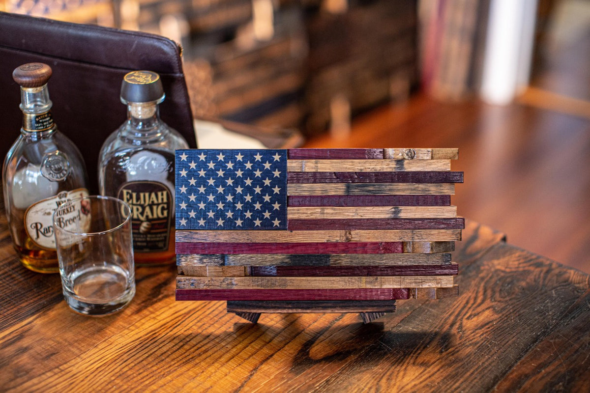 Old Glory Cask (12"x 6")
