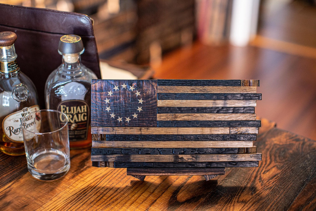 Classic Betsy Ross Cask (12"x6")