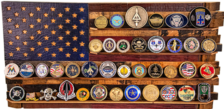 The Old Glory Coin Holder Small Batch