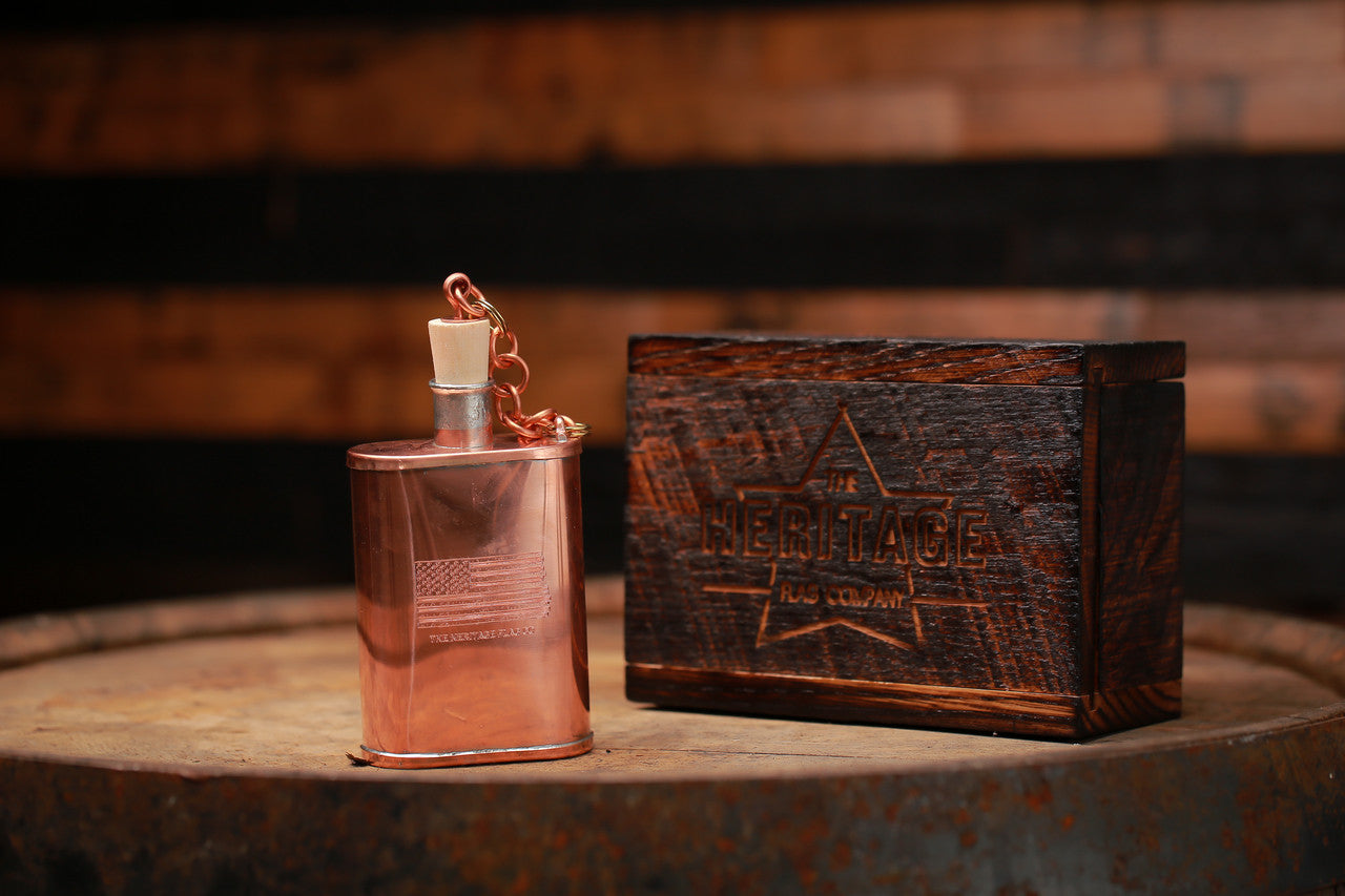 The Heritage Flag Flask