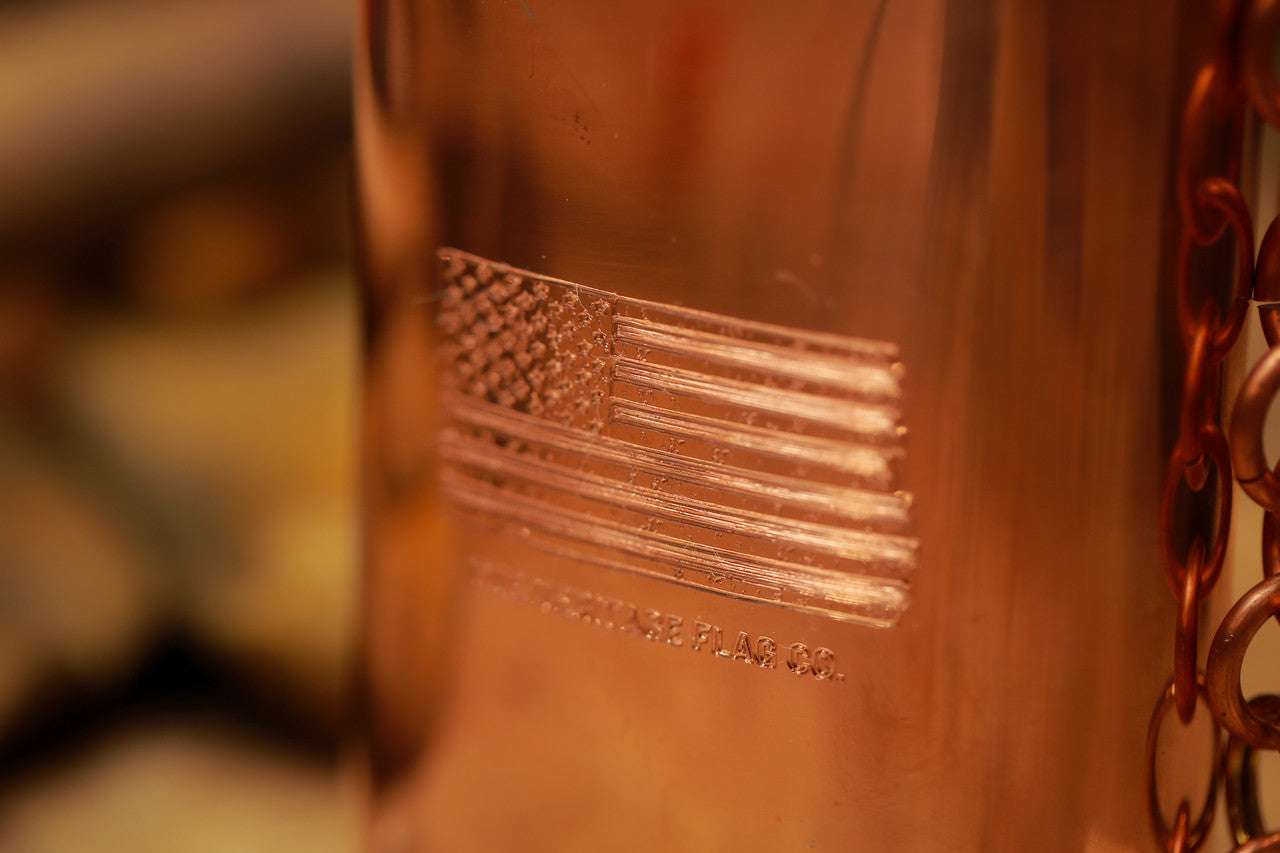 The Heritage Flag Flask