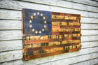 The Old Glory Betsy Ross Heritage Flag