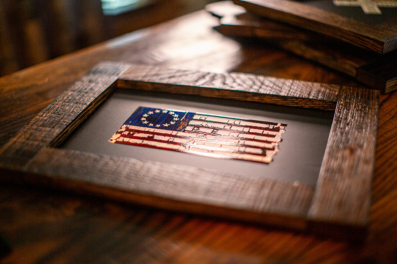 The Old Glory Betsy Ross Heritage Wall Art