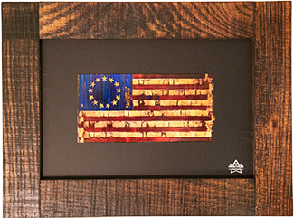 The Old Glory Betsy Ross Heritage Wall Art