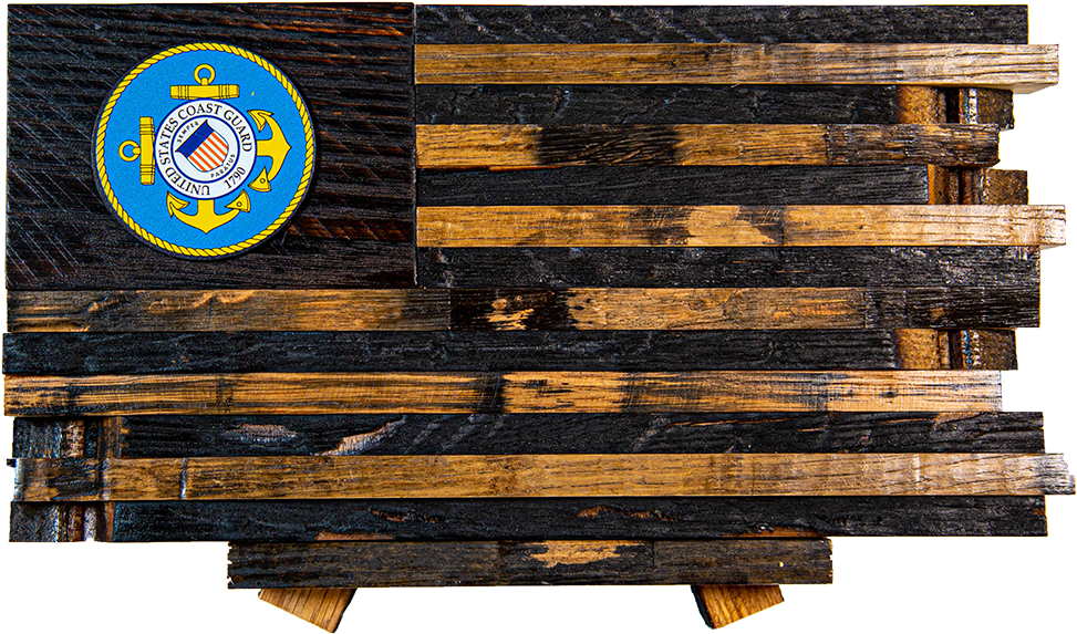 The Coast Guard Crest Cask