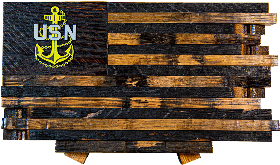 The Navy Logo Cask