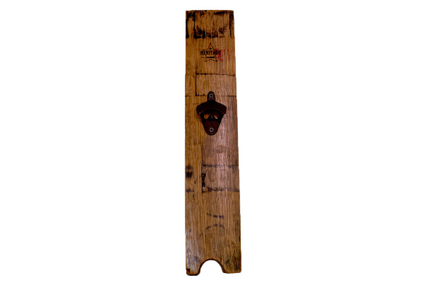 Barrel Stave Bottle Opener - Wall-Mount